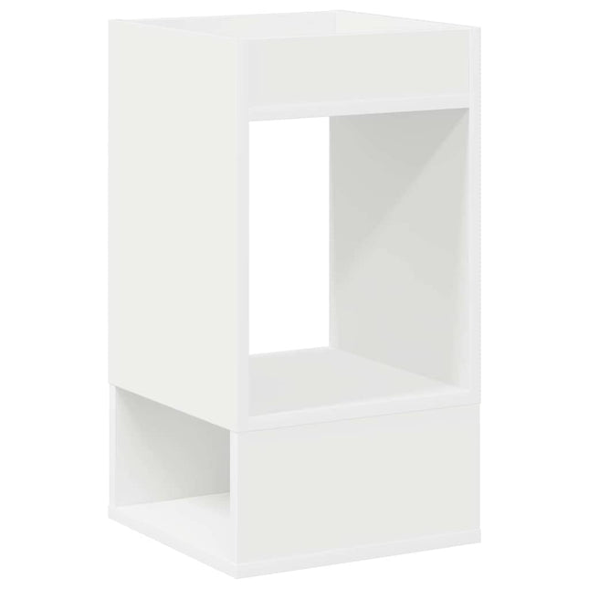Sidobord Vit 30 x 30 x 56 cm Konstruerat trä