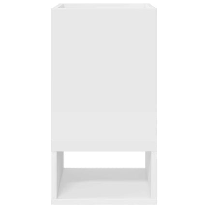 Sidobord Vit 30 x 30 x 56 cm Konstruerat trä