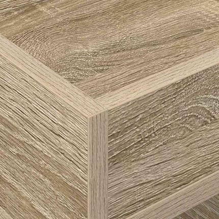 Sidobord 2 pcs Sonoma-ek 30 x 30 x 56 cm Konstruerat trä