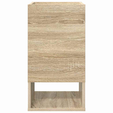 Sidobord 2 pcs Sonoma-ek 30 x 30 x 56 cm Konstruerat trä