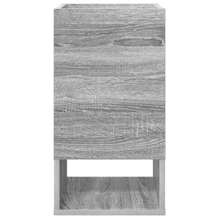 Sidobord 2 pcs Grå Sonoma 30 x 30 x 56 cm Konstruerat trä