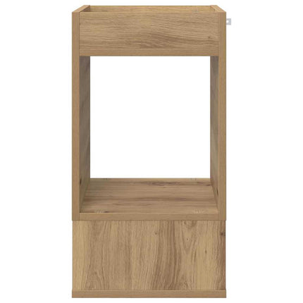 Sidobord Artisan Ek 30 x 30 x 56 cm Konstruerat trä