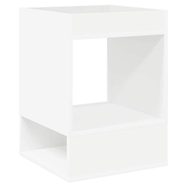 Sidobord Vit 40 x 40 x 56 cm Konstruerat trä