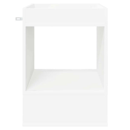 Sidobord Vit 40 x 40 x 56 cm Konstruerat trä