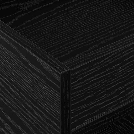 Sidobord Svart Ek 40 x 40 x 56 cm Konstruerat trä