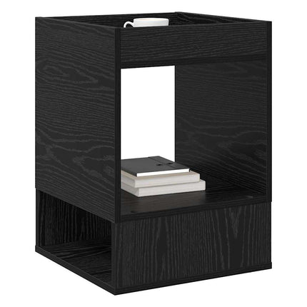 Sidobord Svart Ek 40 x 40 x 56 cm Konstruerat trä