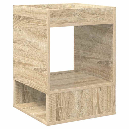 Sidobord 2 st Sonoma-ek 40 x 40 x 56 cm Konstruerat trä