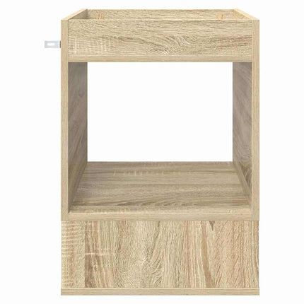 Sidobord 2 pcs Sonoma-ek 40 x 40 x 56 cm Konstruerat trä
