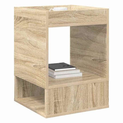 Sidobord 2 pcs Sonoma-ek 40 x 40 x 56 cm Konstruerat trä