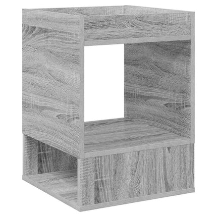 Sidobord 2 pcs Grå Sonoma 40 x 40 x 56 cm Konstruerat trä