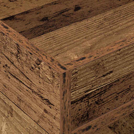 Sidobord Gammalt trä 40 x 40 x 56 cm Konstruerat trä