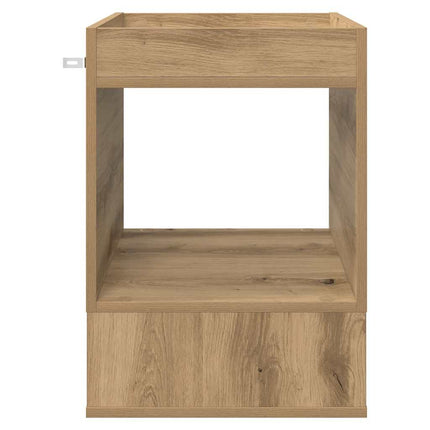 Sidobord Artisan Ek 40 x 40 x 56 cm Konstruerat trä