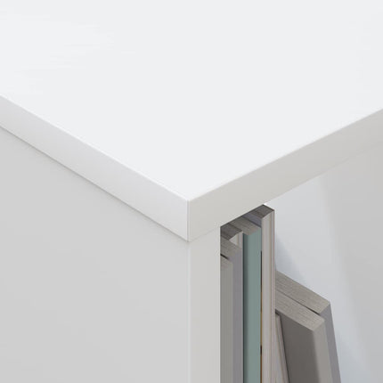 Tidningshylla Vit 102 x 30 x 45 cm