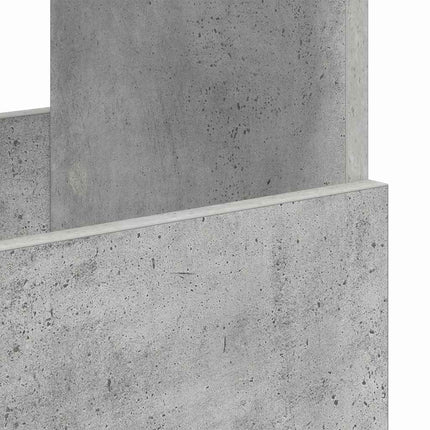 Tidningshylla Betonggrå 102 x 30 x 45 cm