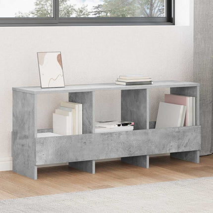 Tidningshylla Betonggrå 102 x 30 x 45 cm