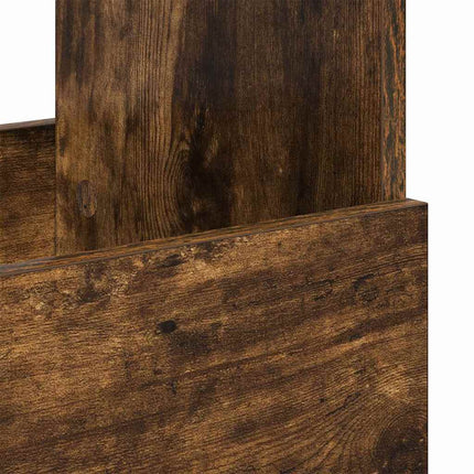 Tidningshylla Rökt ek 102 x 30 x 45 cm