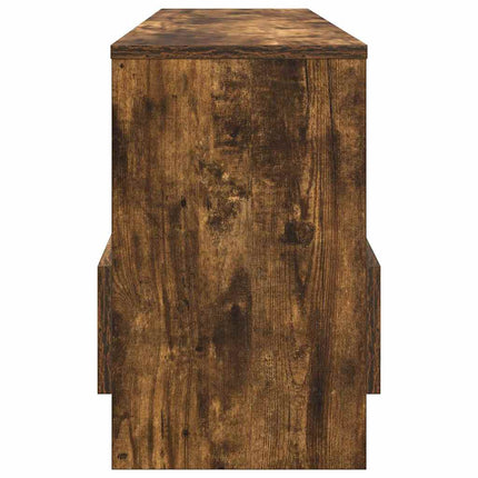Tidningshylla Rökt ek 102 x 30 x 45 cm