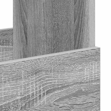 Tidningshylla Grå Sonoma 102 x 30 x 45 cm
