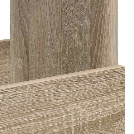 Tidningshylla 2 pcs Sonoma-ek 35 x 30 x 45 cm