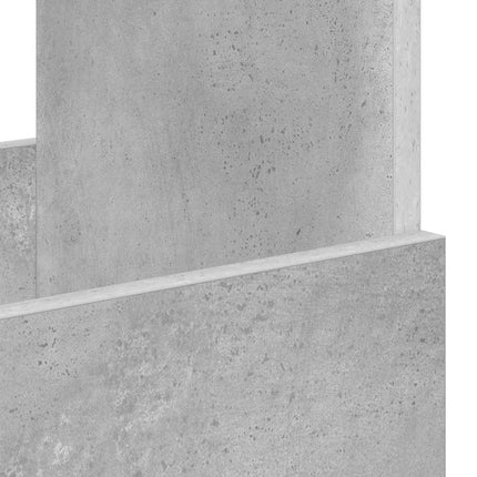 Tidningshylla 2 st Betonggrå 35 x 30 x 45 cm