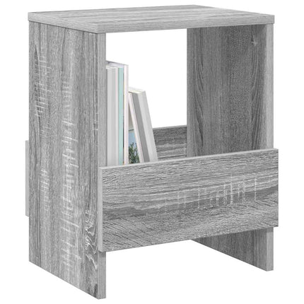 Tidningshylla 2 pcs Grå Sonoma 35 x 30 x 45 cm