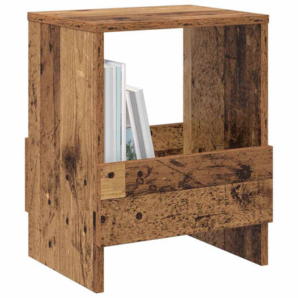 Tidningshylla Gammalt trä 35 x 30 x 45 cm