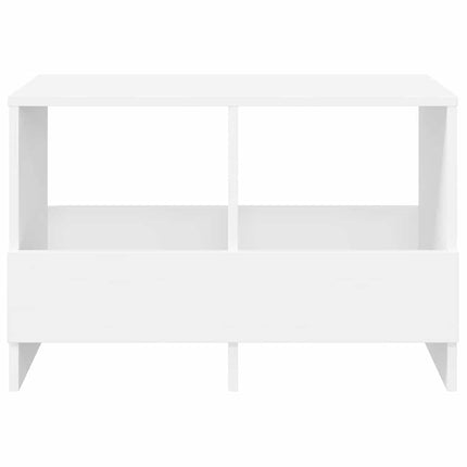 Tidningshylla Vit 68,5 x 30 x 45 cm