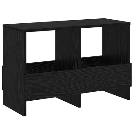 Tidningshylla Svart Ek 68,5 x 30 x 45 cm