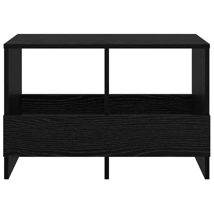 Tidningshylla Svart Ek 68,5 x 30 x 45 cm