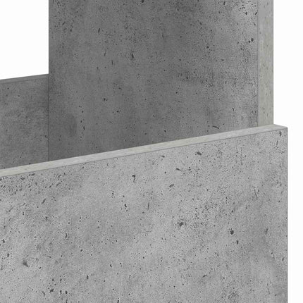 Tidningshylla Betonggrå 68,5 x 30 x 45 cm