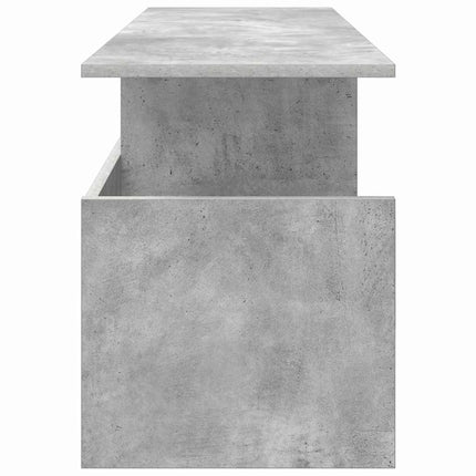 TV-bänk Betonggrå 102 x 35 x 45 cm Konstruerat trä