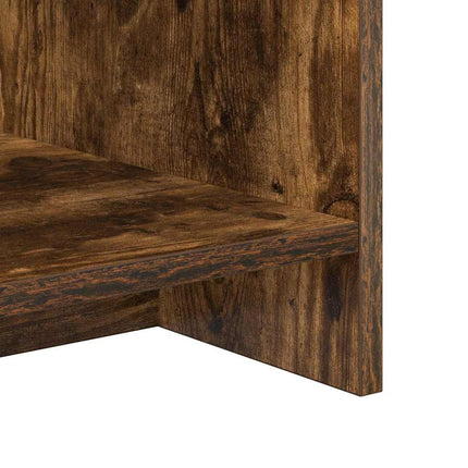 TV-bänk Rökt ek 102 x 35 x 45 cm Konstruerat trä