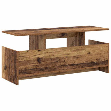 TV-bänk Gammalt trä 102 x 35 x 45 cm Konstruerat trä