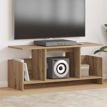 TV-bänk Artisan Ek 102 x 35 x 45 cm Konstruerat trä