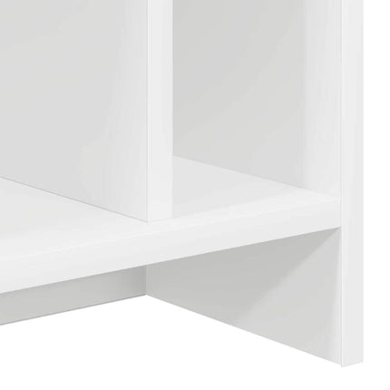 TV-bänk 2 pcs Vit 50 x 35 x 45 cm Konstruerat trä