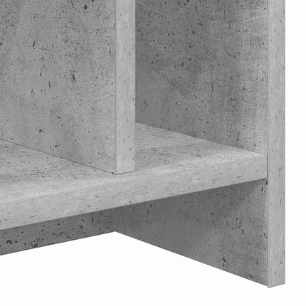 TV-bänk 2 pcs Betonggrå 50 x 35 x 45 cm Konstruerat trä