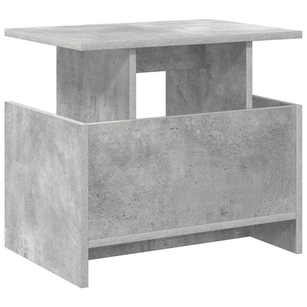 TV-bänk 2 pcs Betonggrå 50 x 35 x 45 cm Konstruerat trä