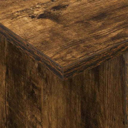 TV-bänk Rökt ek 50 x 35 x 45 cm Konstruerat trä