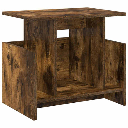 TV-bänk Rökt ek 50 x 35 x 45 cm Konstruerat trä