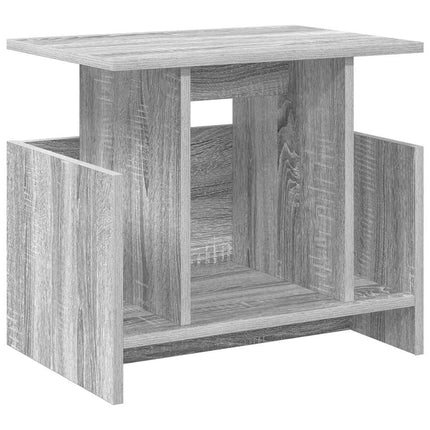 TV-bänk 2 pcs Grå Sonoma 50 x 35 x 45 cm Konstruerat trä