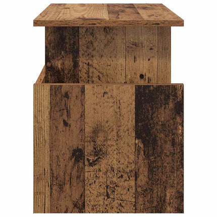 TV-bänk 2 pcs Gammalt trä 50 x 35 x 45 cm Konstruerat trä