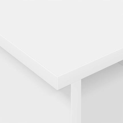 TV-bänk Vit 100 x 35 x 35 cm Konstruerat trä