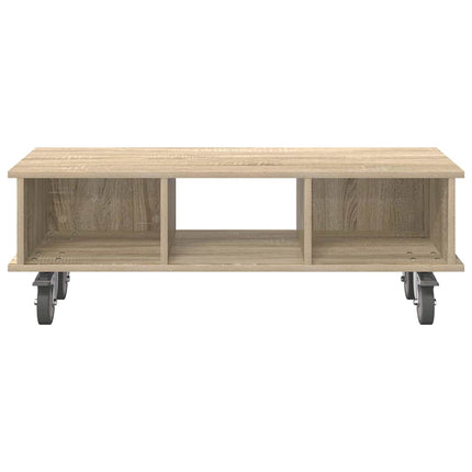 TV-bänk Sonoma-ek 100 x 35 x 35 cm Konstruerat trä
