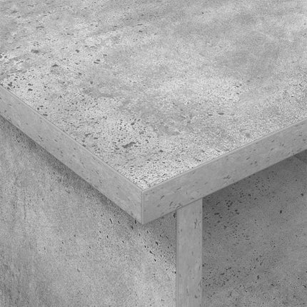 TV-bänk Betonggrå 100 x 35 x 35 cm Konstruerat trä