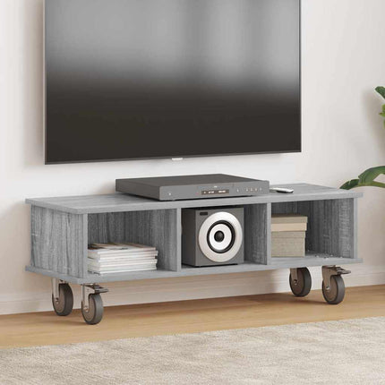 TV-bänk Grå Sonoma 100 x 35 x 35 cm Konstruerat trä