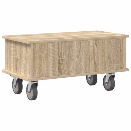 TV-bänk Sonoma-ek 68,5 x 35 x 35 cm Konstruerat trä