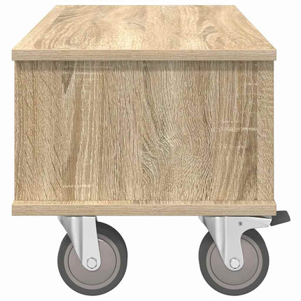 TV-bänk Sonoma-ek 68,5 x 35 x 35 cm Konstruerat trä