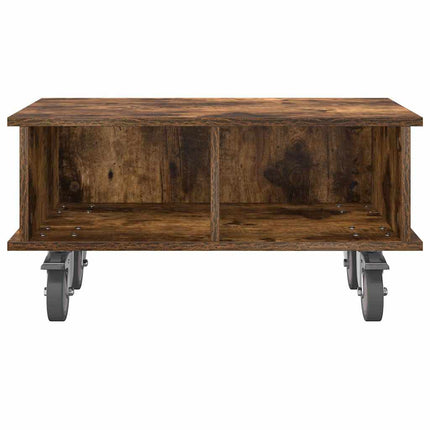 TV-bänk Rökt ek 68,5 x 35 x 35 cm Konstruerat trä
