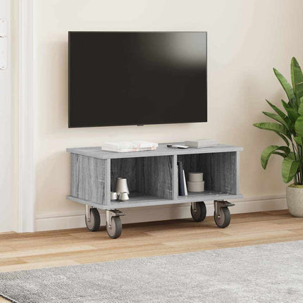 TV-bänk Grå Sonoma 68,5 x 35 x 35 cm Konstruerat trä