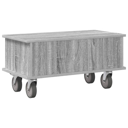 TV-bänk Grå Sonoma 68,5 x 35 x 35 cm Konstruerat trä